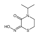 2-hydroxyimino-4-propan-2-ylthiomorpholin-3-one结构式