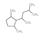 Pyrrolidine,1-(1,3-dimethylbutyl)-2,5-dimethyl- picture