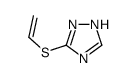 5-ethenylsulfanyl-1H-1,2,4-triazole结构式