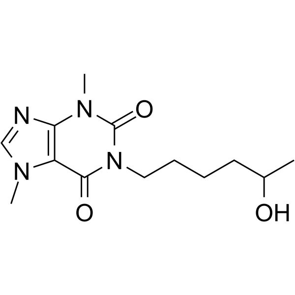 Lisofylline structure