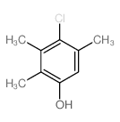 Phenol,4-chloro-2,3,5-trimethyl- Structure