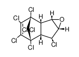 (+)-顺-环氧七氯结构式