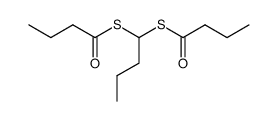 1,1-bis-butyrylmercapto-butane结构式