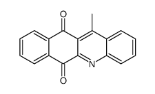 12-methylbenzo[b]acridine-6,11-dione Structure