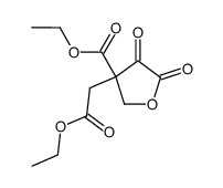 (3-ethoxycarbonyl-4,5-dioxo-tetrahydro-[3]furyl)-acetic acid ethyl ester结构式