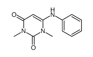 1,3-DIMETHYL-6-PHENYLAMINO-URACIL Structure