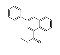 N-(dimethylamino)-2-phenyl-4-naphthalenecarboxamide Structure