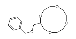 2-(phenylmethoxymethyl)-1,4,7,10-tetraoxacyclododecane结构式