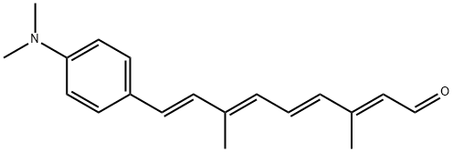 9-(4-Dimethylamino-phenyl)-3,7-dimethyl-nona-2,4,6,8-tetraenal structure