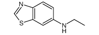 6-Benzothiazolamine,N-ethyl-(9CI) structure