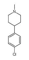 4-(4-chloro-phenyl)-1-methyl-piperidine Structure