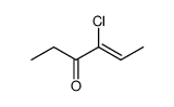 4-chloro-hex-4-en-3-one结构式