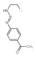 Ethanone,1-[4-[3-(2-chloroethyl)-2-triazen-1-yl]phenyl]- picture