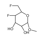 METHYL-4,6-DIDEOXY-4,6-DIFLUORO-ALPHA-D-GALACTOPYRANOSE Structure