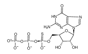 GTPalphaS(水溶液)结构式