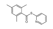 S-pyridin-2-yl 2,4,6-trimethylbenzenecarbothioate Structure