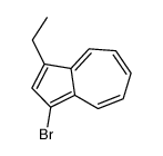 1-bromo-3-ethylazulene结构式