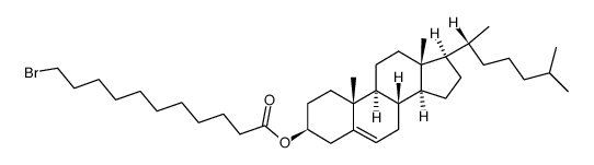 Chol-(CH2)3-Br Structure