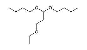 3-ethoxy-propionaldehyde dibutylacetal Structure