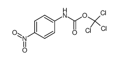 (4-nitro-phenyl)-carbamic acid trichloromethyl ester结构式