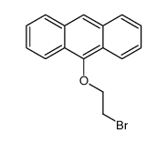 9-(2-bromoethoxy)anthracene Structure