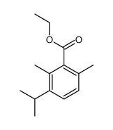 ethyl 2,6-dimethyl-3-propan-2-ylbenzoate结构式