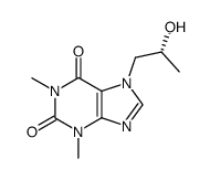 (R)-Proxyphylline Structure