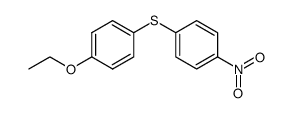 4-ethoxy-4'-nitrodiphenylsulfide Structure