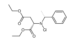 diethylN-chloro-N-(1-phenylethyl)-L-aspartate结构式