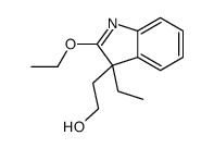 2-(2-ethoxy-3-ethylindol-3-yl)ethanol Structure