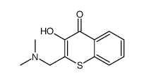 2-[(dimethylamino)methyl]-3-hydroxythiochromen-4-one结构式