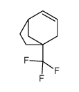 5-(trifluoromethyl)bicyclo[3.2.1]oct-2-ene结构式