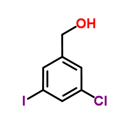 (3-Chloro-5-iodophenyl)methanol Structure