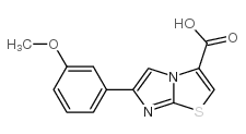 6-(3-Methoxyphenyl)imidazo[2,1-b]thiazole-3-carboxylicacid picture