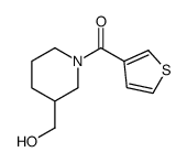 (3-Hydroxymethyl-piperidin-1-yl)-thiophen-3-yl-methanone structure