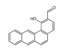 1-hydroxybenzo[a]anthracene-2-carbaldehyde Structure