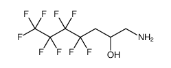 2-Heptanol, 1-amino-4,4,5,5,6,6,7,7,7-nonafluoro Structure