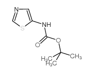 TERT-BUTYL THIAZOL-5-YLCARBAMATE Structure