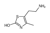 5-(2-Aminoethyl)-4-methyl-1,3-thiazol-2(3H)-one结构式