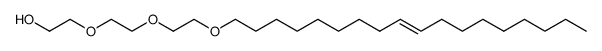 2-(2-{2-[((E)-Octadec-9-enyl)oxy]-ethoxy}-ethoxy)-ethanol Structure