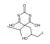 5-(2-Hydroxy-3-iodopropyl)-5-isopropyl-2,4,6(1H,3H,5H)-pyrimidinetrione Structure