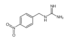 (4-NITROBENZYL)GUANIDINE结构式