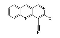 3-chloro-4-cyanobenzo[b][1,6]naphthyridine Structure