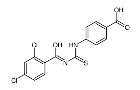 4-[[[(2,4-DICHLOROBENZOYL)AMINO]THIOXOMETHYL]AMINO]-BENZOIC ACID picture