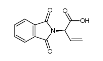 (R)-2-phthalimido-4-butenoic acid Structure