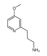 3-(4-methoxypyridin-2-yl)propan-1-amine结构式