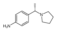 (S)-4-(1-(pyrrolidin-1-yl)ethyl)aniline Structure