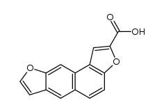 carboxy-2 naphto[2,1-b:7,6-b']difuranne Structure