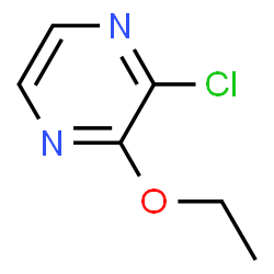 2-Chloro-3-ethoxypyrazine Structure