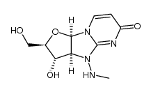 2,2'-methyliminoimino-1-(2'-deoxy-β-D-arabinofuranosyl)uracil Structure